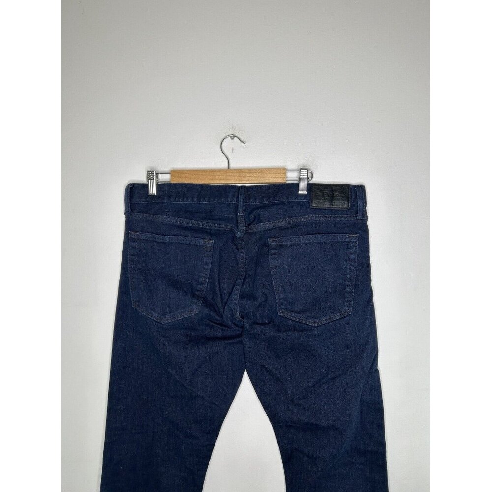 Polo by Ralph Lauren Men's Slim Jeans - Dark Blue - Picture 13 of 15